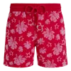 Vilebrequin Moorea Swim Trunks Groseille In Red