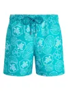Vilebrequin Moorea Oursins Bicolores Swimsuit In Blue