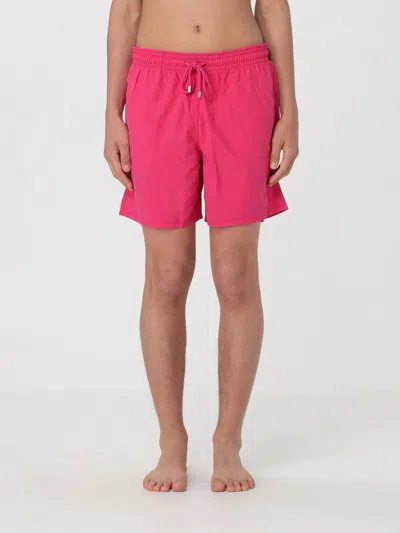 Vilebrequin Swimsuit  Men Color Strawberry In Pink