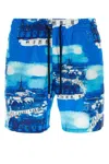 Vilebrequin Printed Polyester Swimming Shorts In Printed