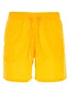 Vilebrequin Bermuda Mare In Nylon Giallo Uomo In Yellow