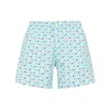Vilebrequin Micro Ronde Des Tortues Rainbow Stretch Short Swim Shorts In Multicolour