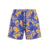 Vilebrequin Moorise Octopus Print Swim Shorts In Multicolour
