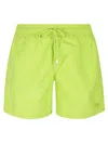 Vilebrequin Mens Lime Moorea Graphic-print Swim Shorts In Yellow