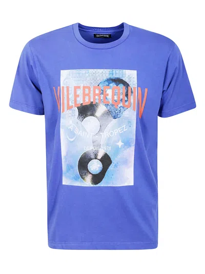 Vilebrequin T-shirt In Blu Elettrico