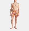 Vilebrequin Moorea Printed Swim Trunks In Santorin