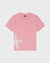 Vilebrequin Starfish-detail Crew-neck T-shirt In Pink