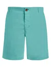 Vilebrequin Tencel Bermuda Shorts In Green