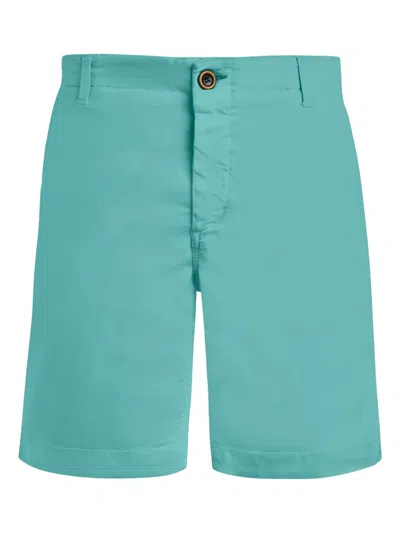 Vilebrequin Tencel Bermuda Shorts In Green