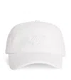 Vilebrequin Terry Embroidered Logo Baseball Cap In White