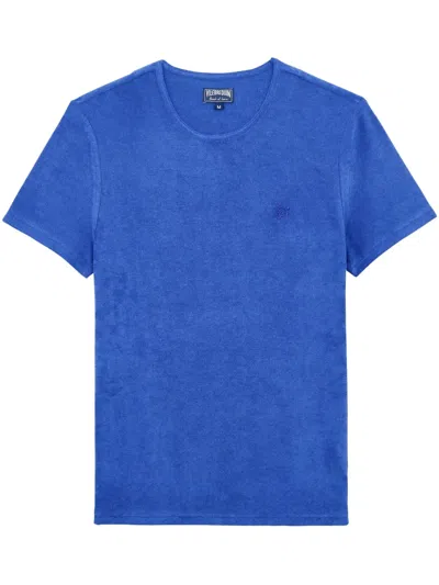 Vilebrequin Terry T-shirt In Blue