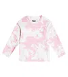 Vilebrequin Tie-dye Rashguard Top In Ballerine