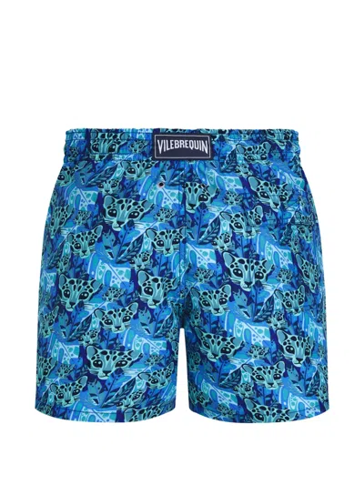Vilebrequin Tigresa Print Swim Shorts In Multi