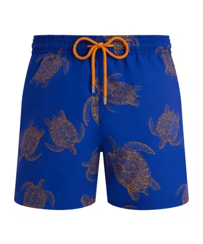 Vilebrequin Tortues Galuchat Swim Trunks In Marrakech