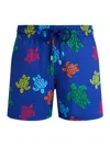 Vilebrequin Tortues Multicolor Elasticized Men`s Swim Shorts