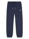 Vilebrequin Turtle-embroidered Drawstring Track Pants In Blue