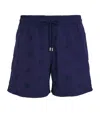 Vilebrequin Turtle Embroidered Mistral Swim Shorts In Navy