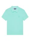 Vilebrequin Turtle-embroidered Polo Shirt In Blue