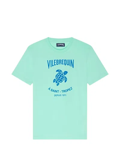 Vilebrequin Turtle Graphic T-shirt In Green