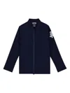 Vilebrequin Turtle-graphic Zip-front Jacket In Blue
