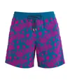 Vilebrequin Moorea Beach Shorts With Flocked Pattern