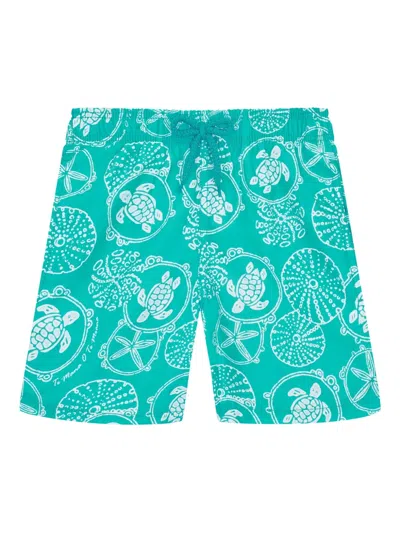 VILEBREQUIN TURTLE-MOTIF SWIM SHORTS
