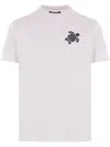 Vilebrequin Turtle Organic Cotton Embroidered T-shirt In White