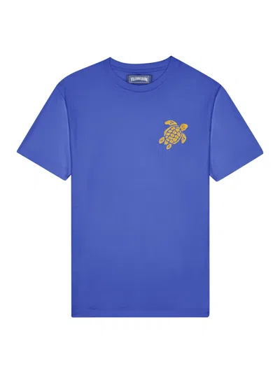 Vilebrequin Turtle Organic Cotton Embroidered T-shirt