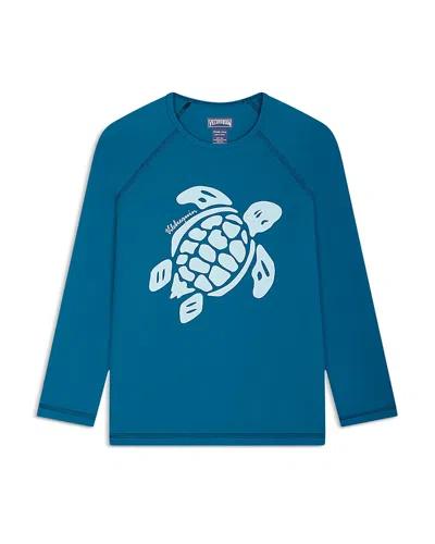 VILEBREQUIN TURTLE PERFORMANCE RASH GUARD - LITTLE KID, BIG KID