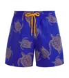 Vilebrequin Mens Marrakech Moorea Graphic-print Swim Shorts In Blue