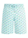Vilebrequin Moorise Printed 4.5 Swim Trunks In Blue