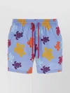 Vilebrequin Turtle Print Swim Shorts In Blue