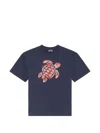 Vilebrequin Turtle T-shirt In Blue