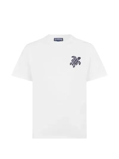 Vilebrequin Turtle-motif T-shirt In White