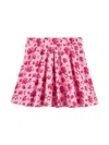 Vilebrequin Turtles Heart Cotton Skirt In 粉色