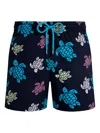 Vilebrequin Moorise Straight-leg Mid-length Printed Recycled Swim Shorts In Multi