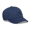 Vilebrequin Unisex Cap Solid Navy In Blue