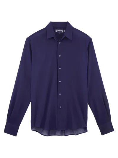 Vilebrequin Unisex Organic Cotton Shirt In Black