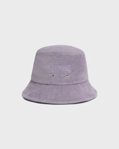 Vilebrequin Unisex Terry Hat Solid In Purple