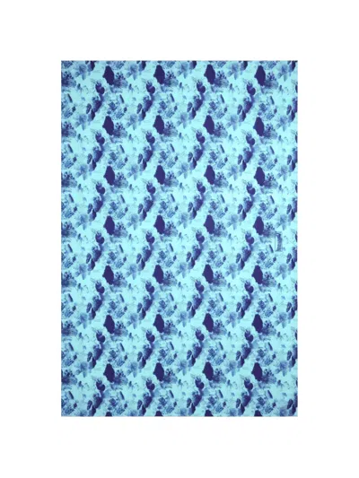 Vilebrequin Voile Coral Reef Print Pareo In Blue