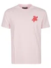 Vilebrequin Graphic Print Crew Neck T-shirt In Pink