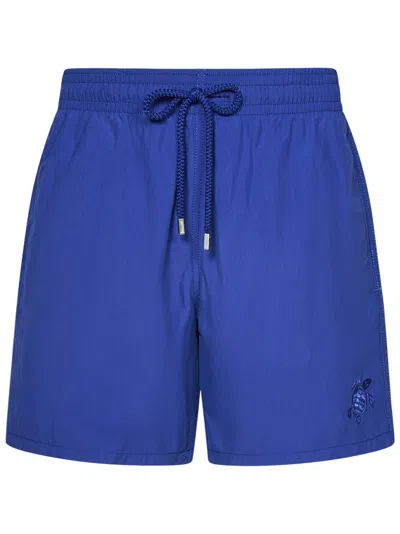 Vilebrequin Recycled Polyamide Swim Shorts In Blue
