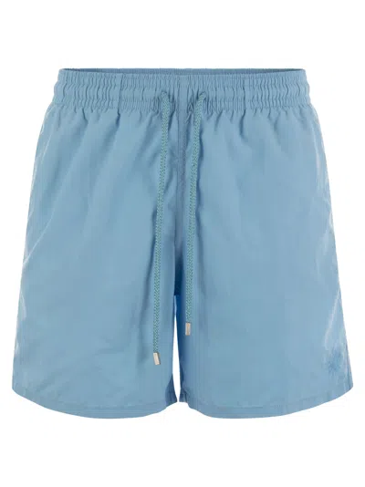 Vilebrequin Water-repellent Sea Shorts In Blue