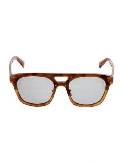 Pre-owned Vilebrequin Wayfarer Gradient Sunglasses In Brown