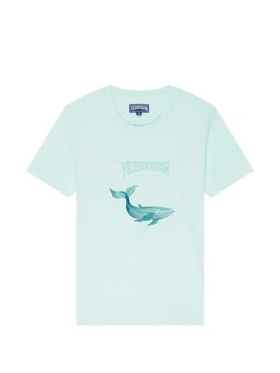 Vilebrequin Round-neck Whale-print T-shirt In Multi