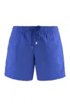 Vilebrequin Men`s Solid Color Swim Shorts In Blue