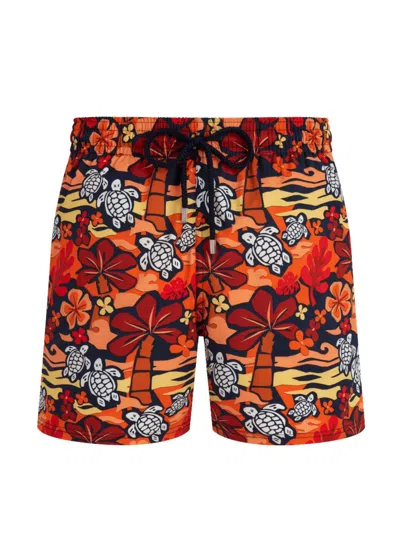 VILEBREQUIN WIDE-LEG SWIMMING TRUNKS