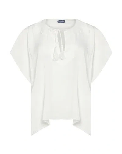 Vilebrequin Woman Top White Size L Viscose
