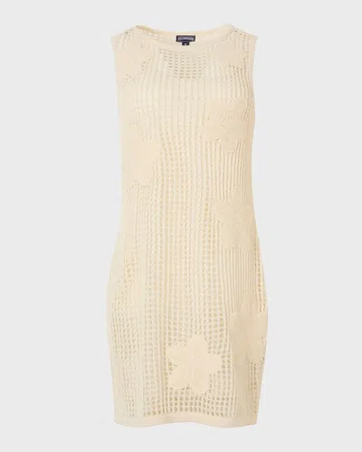 Vilebrequin Women Crochet Beach Dress In Neutral