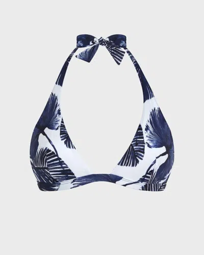 Vilebrequin Papagaio Neckholder-bikinioberteil Für Damen In Weiss